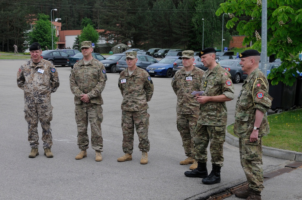 28 ID soldiers observe Lithuanian Iron Wolf Brigade anniversary