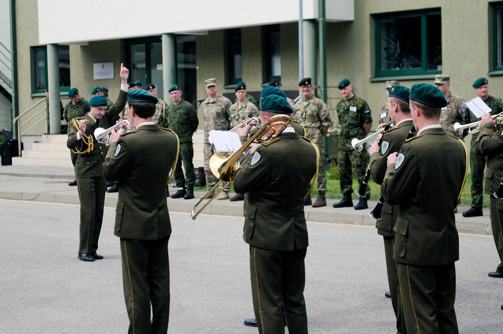 28 ID soldiers observe Lithuanian Iron Wolf Brigade anniversary