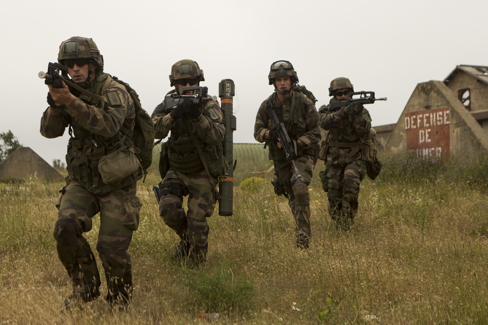 Marines, French Legionnaires Train For African Deployments