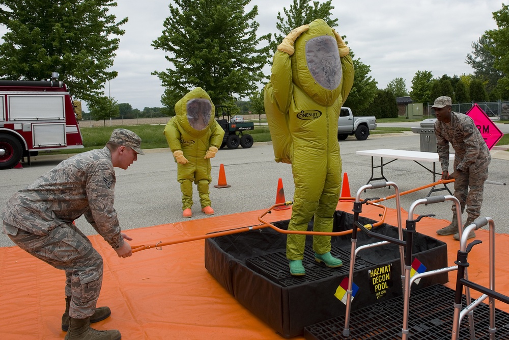 Hazmat decontamination