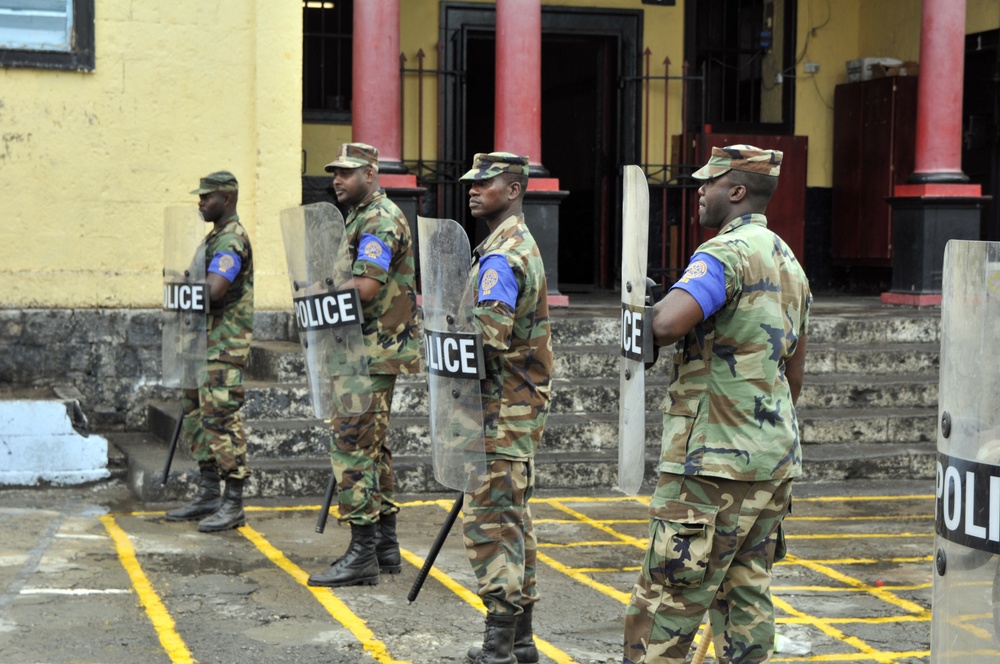 Caribbean partner nations collaborate during security drill