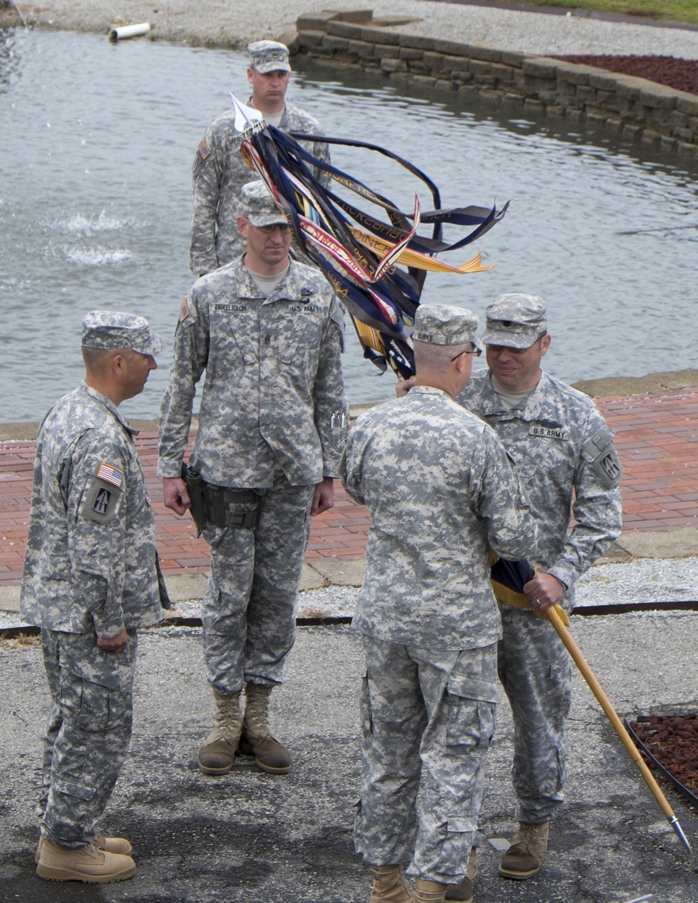 1-151 Infantry change of command