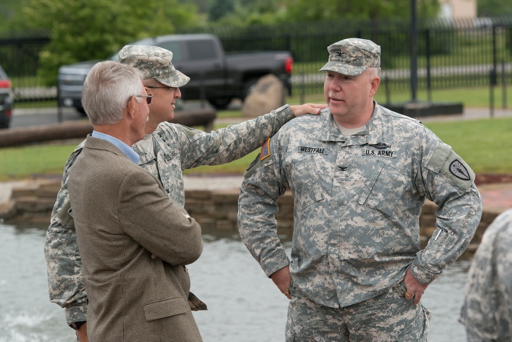 1-151 Infantry change of command