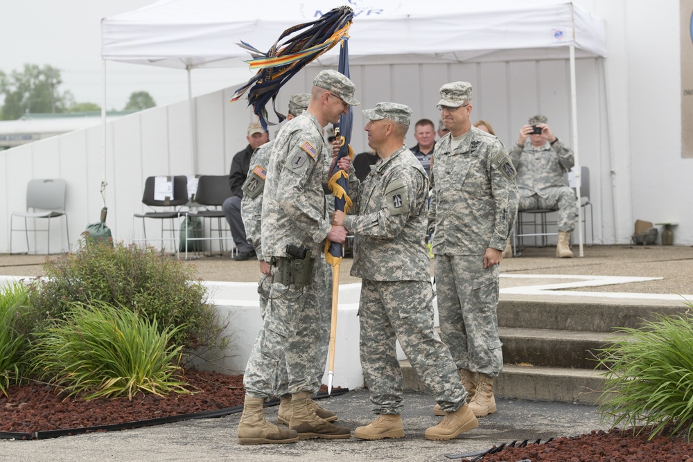 1-151 Infantry change of command