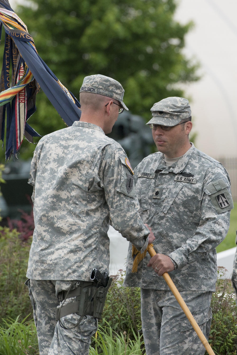 1-151 Infantry change of command