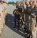Marine recruits display teamwork during initial drill evaluation on Parris Island