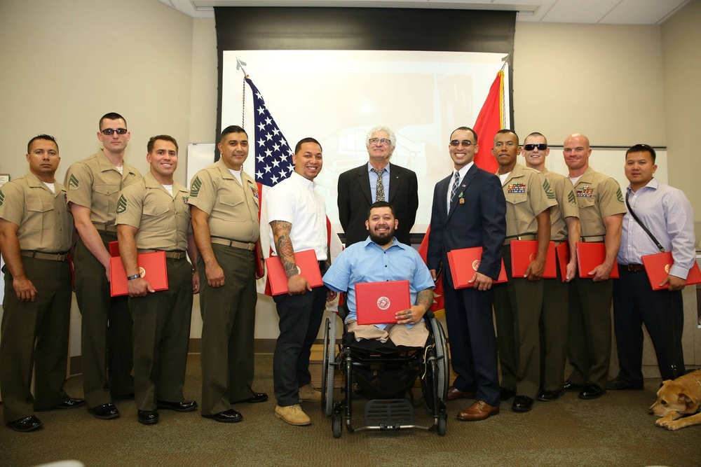 Wounded Warriors graduate from Photography Course