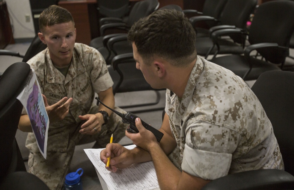 MASS-1 Marines get hands on with air support requests during ASE drill