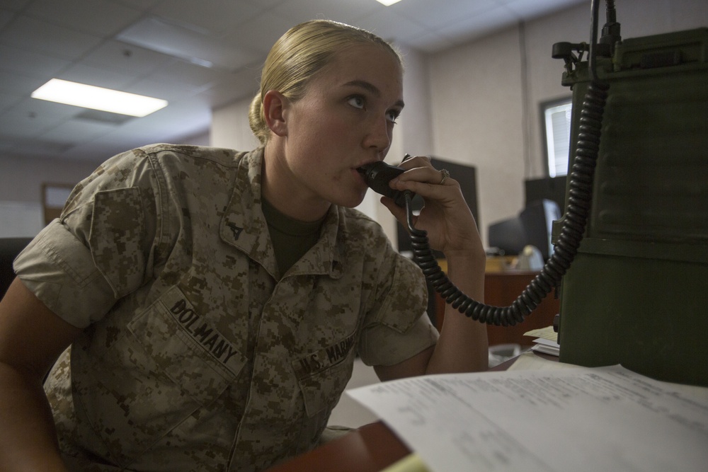 MASS-1 Marines get hands on with air support requests during ASE drill