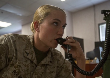 MASS-1 Marines get hands on with air support requests during ASE drill