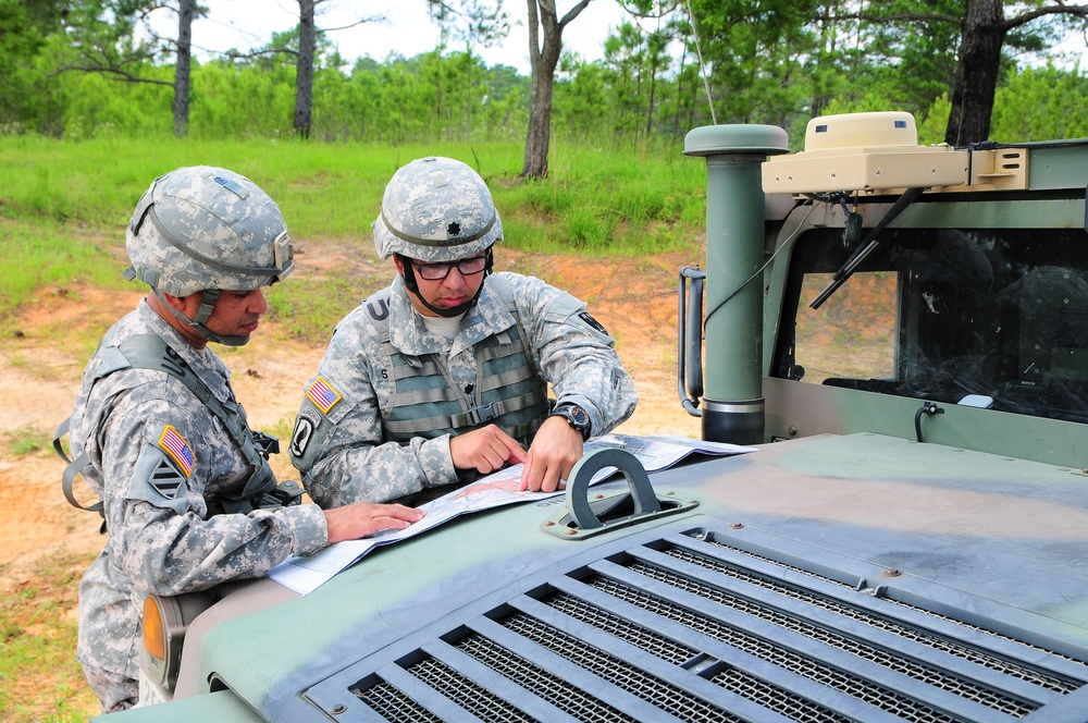 296th IN RGT from Puerto Rico Takes AT to Fort Polk