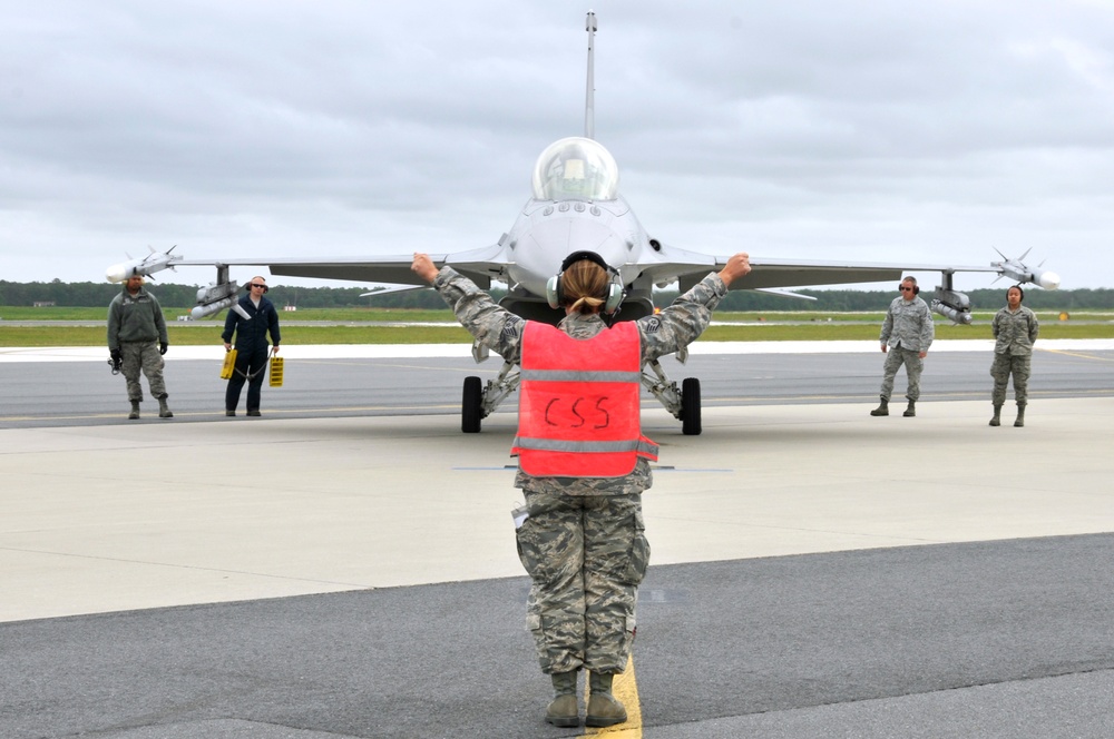 177th Fighter Wing flight operations