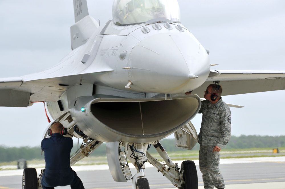 177th Fighter Wing flight operations