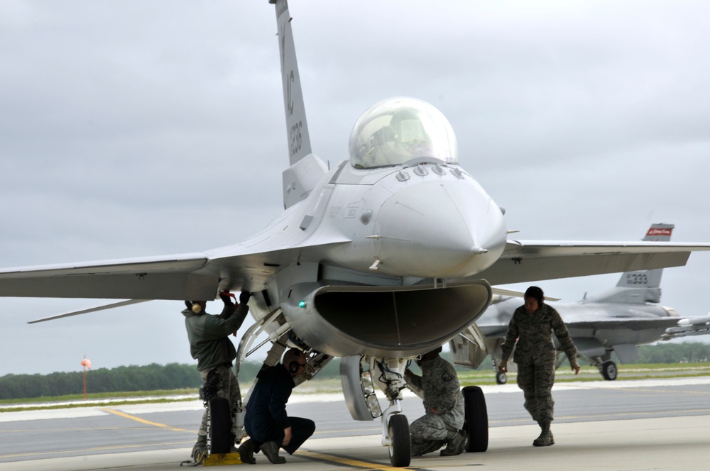 177th Fighter Wing flight operations