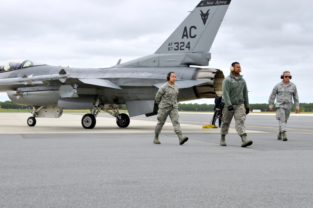 177th Fighter Wing flight operations