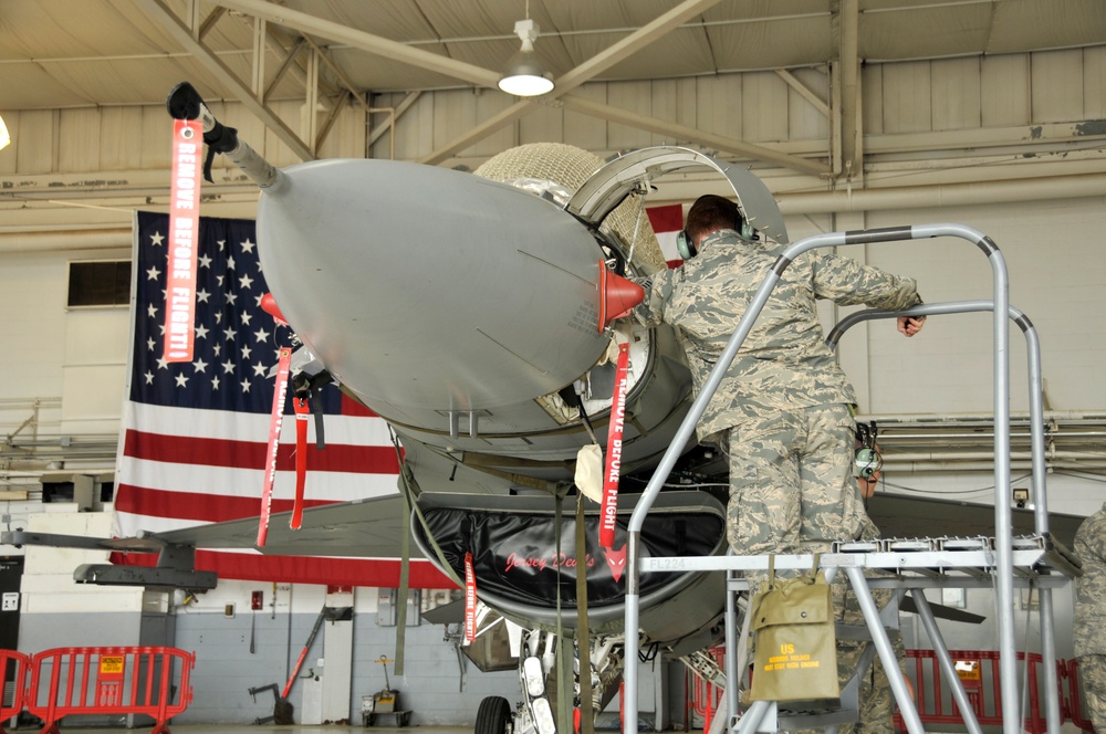 177th Fighter Wing flight operations