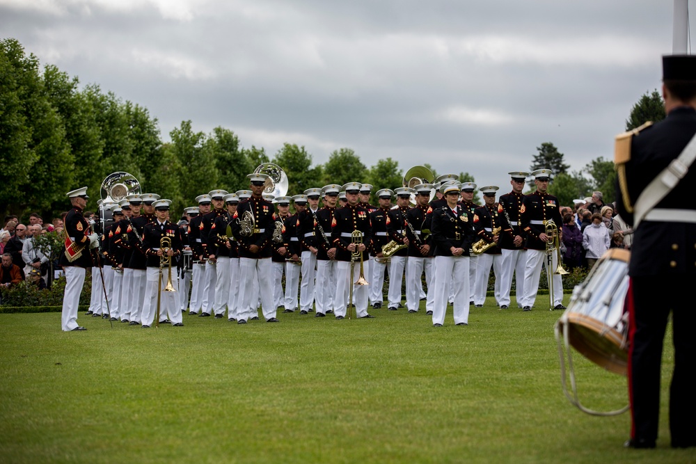 5TH Marines Belleau Wood Ceremony