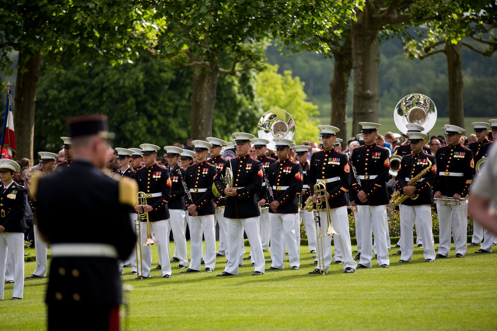 5th Marines Belleau Wood Ceremony