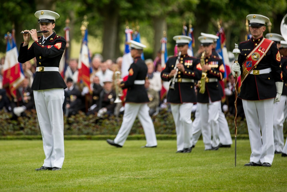 5th Marines Belleau Wood Ceremony