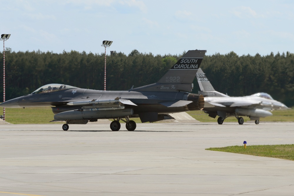 Flight operations for Operation Atlantic Resolve