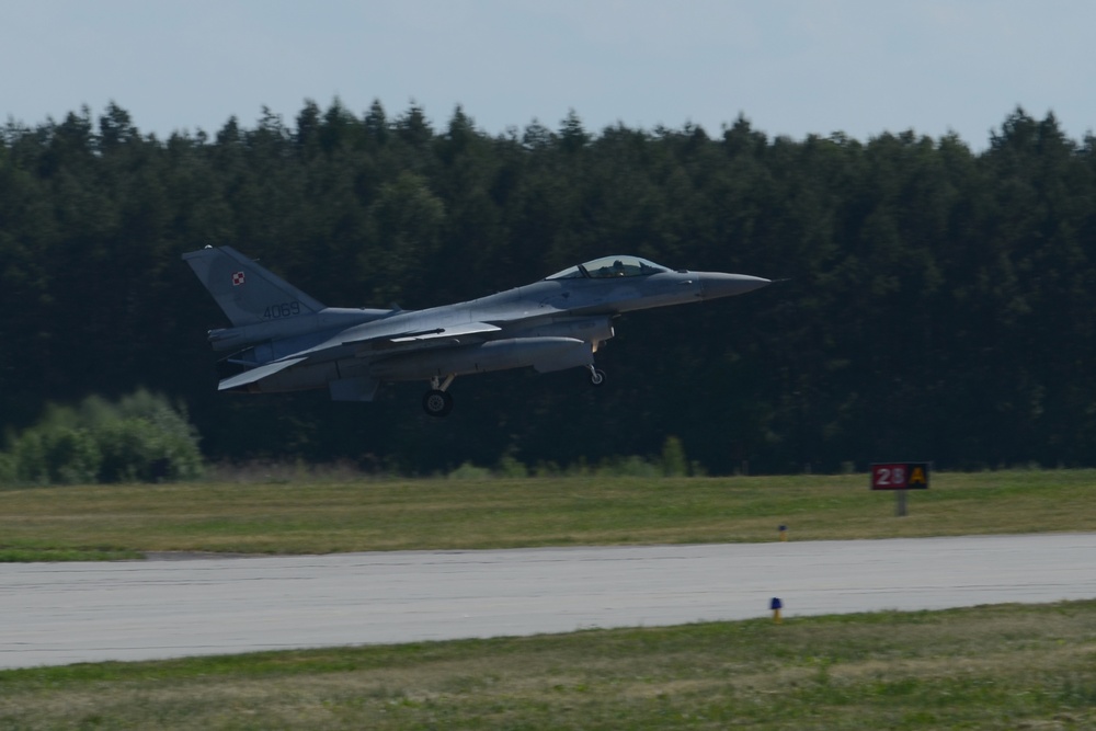 Flight operations for Operation Atlantic Resolve