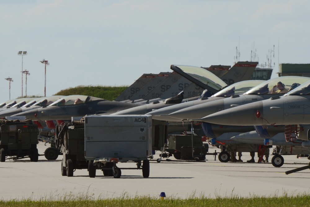 Flight operations for Operation Atlantic Resolve