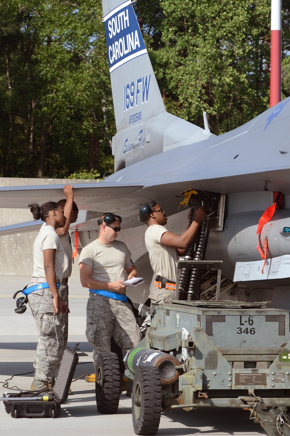 Flight operations for Operation Atlantic Resolve