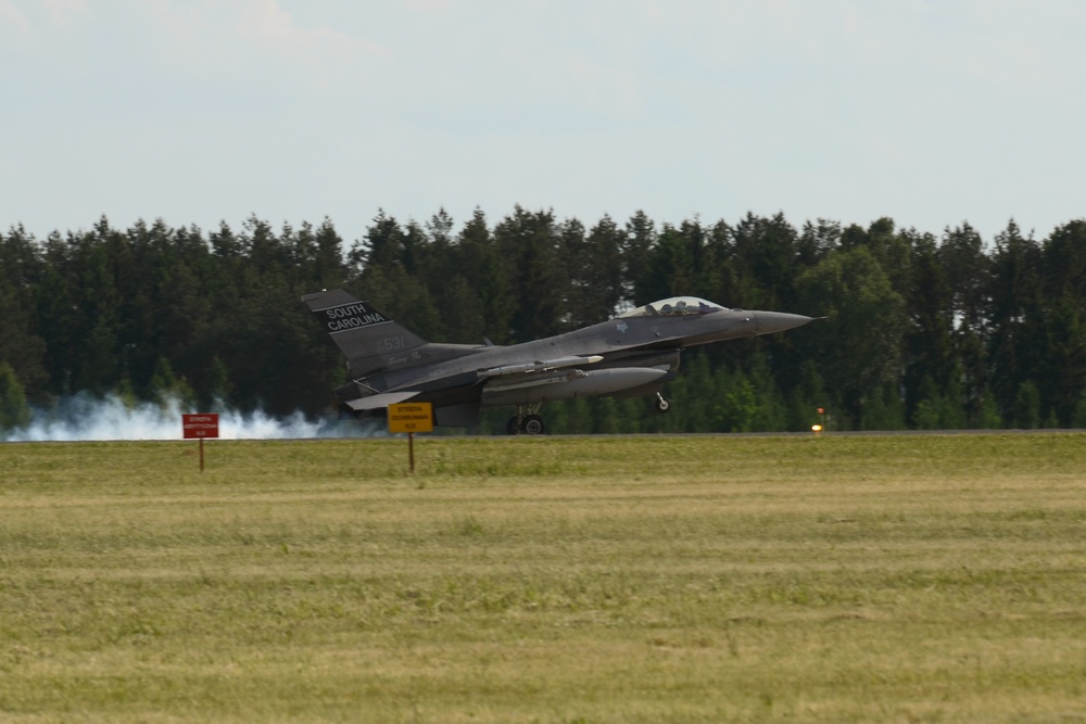 Flight operations for Operation Atlantic Resolve