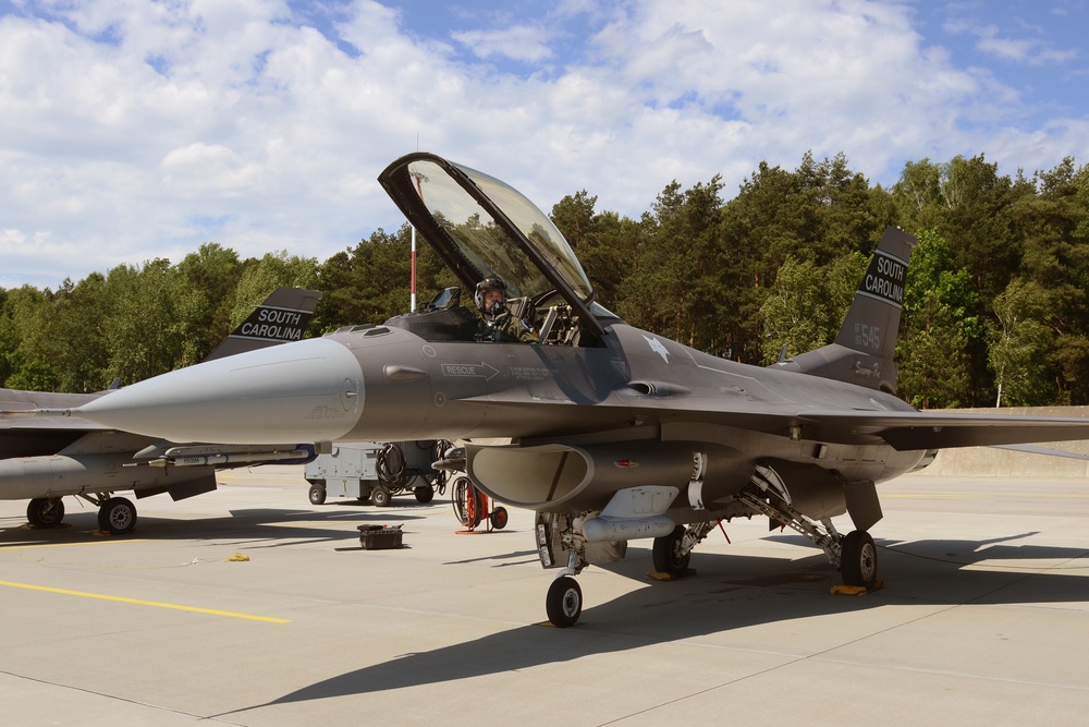 Flight operations for Operation Atlantic Resolve