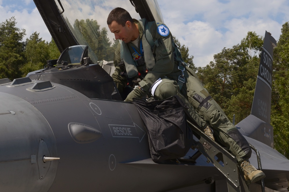 Flight operations for Operation Atlantic Resolve