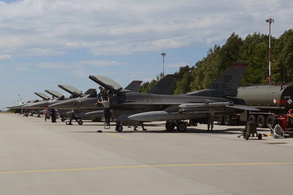 Flight operations for Operation Atlantic Resolve