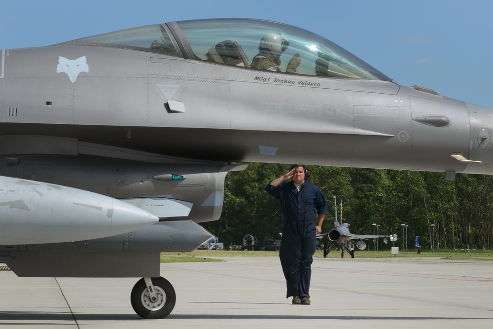 Flight operations for Operation Atlantic Resolve