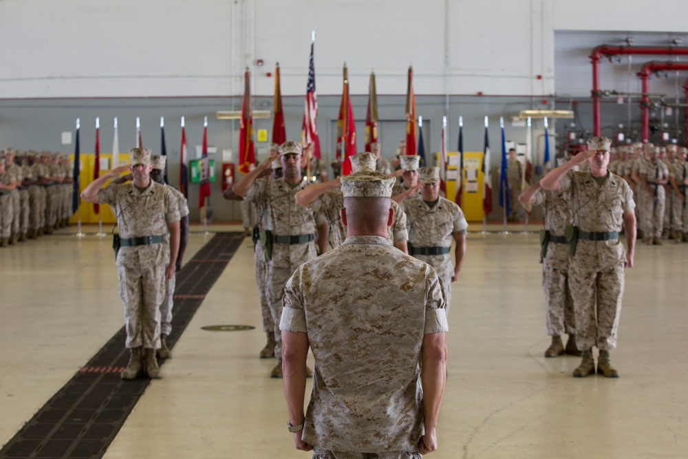 2nd Marine Aircraft Wing Relief and Appointment