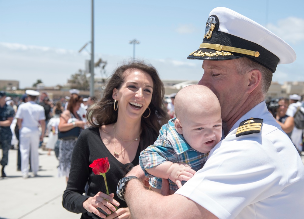 USS Carl Vinson returns to San Diego