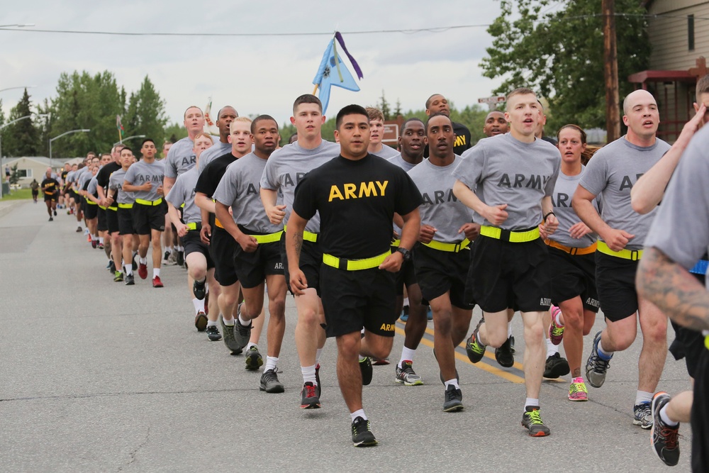 USARAK Army Birthday Run 2015