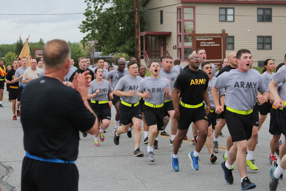 USARAK Army Birthday Run 2015