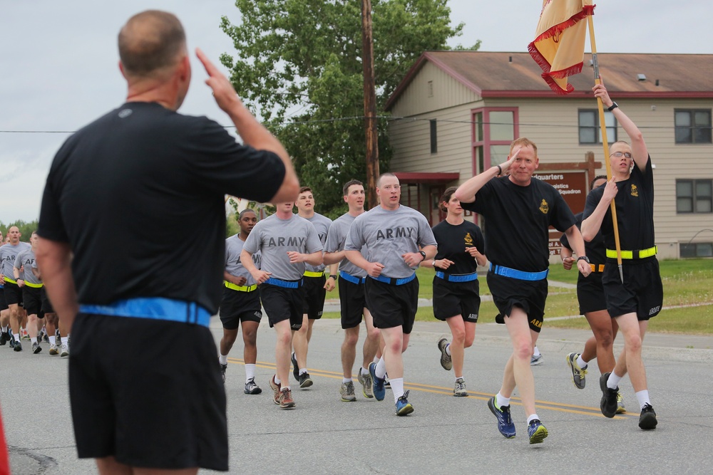 USARAK Army Birthday Run 2015