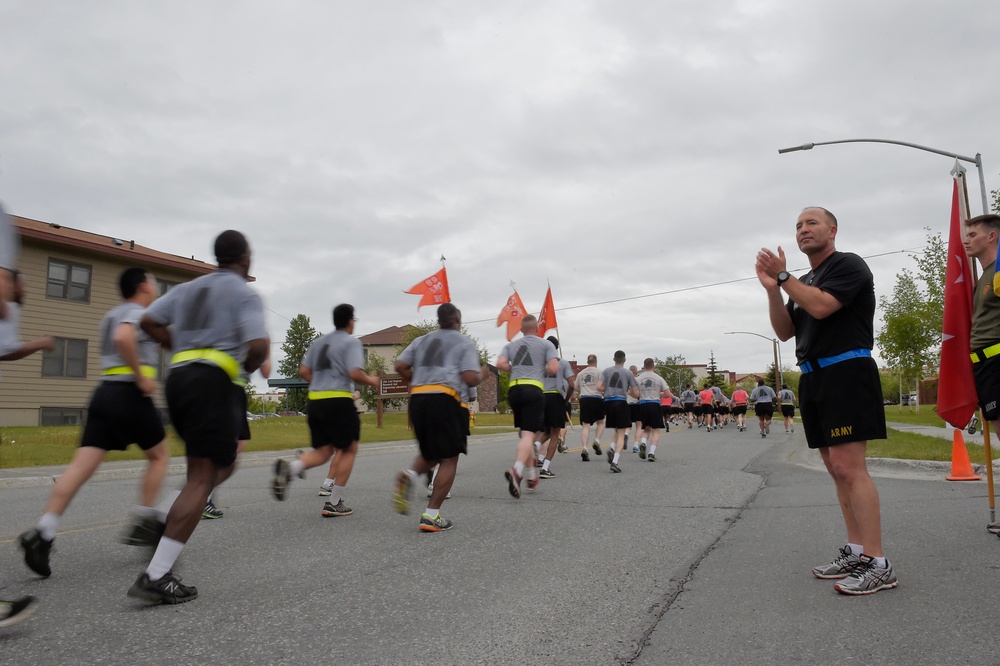 USARAK Army Birthday Run 2015