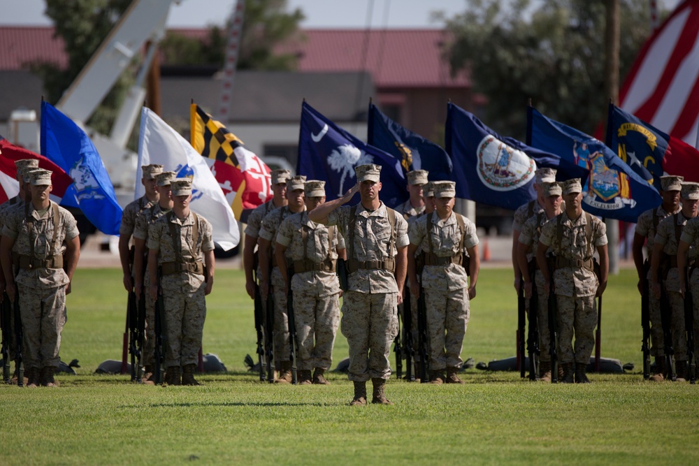 MALS-13 Change of Command followed by Retirement Ceremony