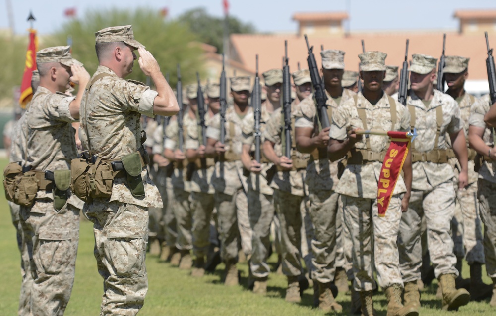 Marine Aviation Logistics Squadron 13 (MALS-13) Change of Command