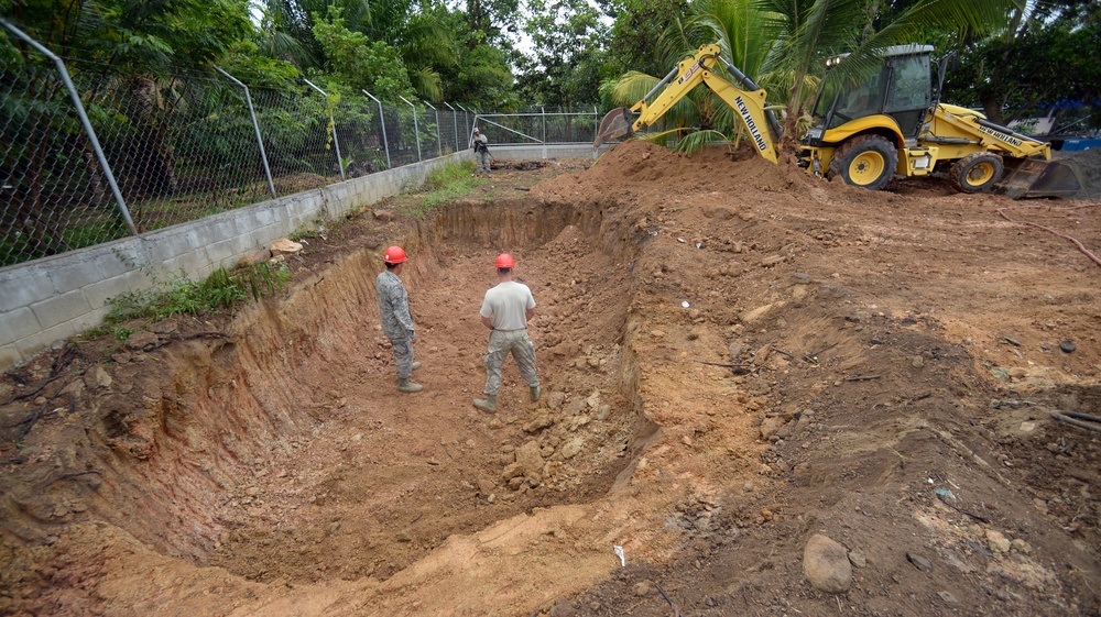 Construction continues at Gabriela Mistral Primary School site