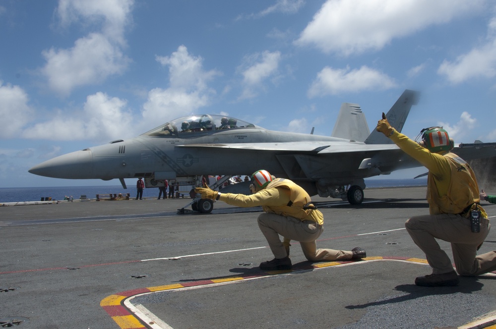 USS George Washington operations