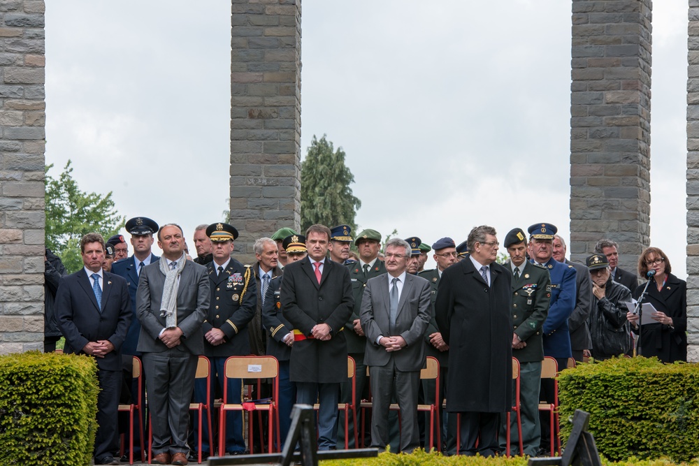 Bastogne Memorial Ceremony 2015