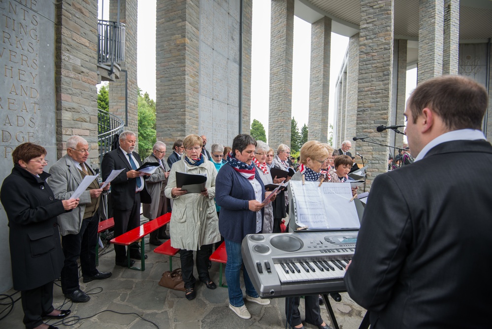 Bastogne Memorial Ceremony 2015