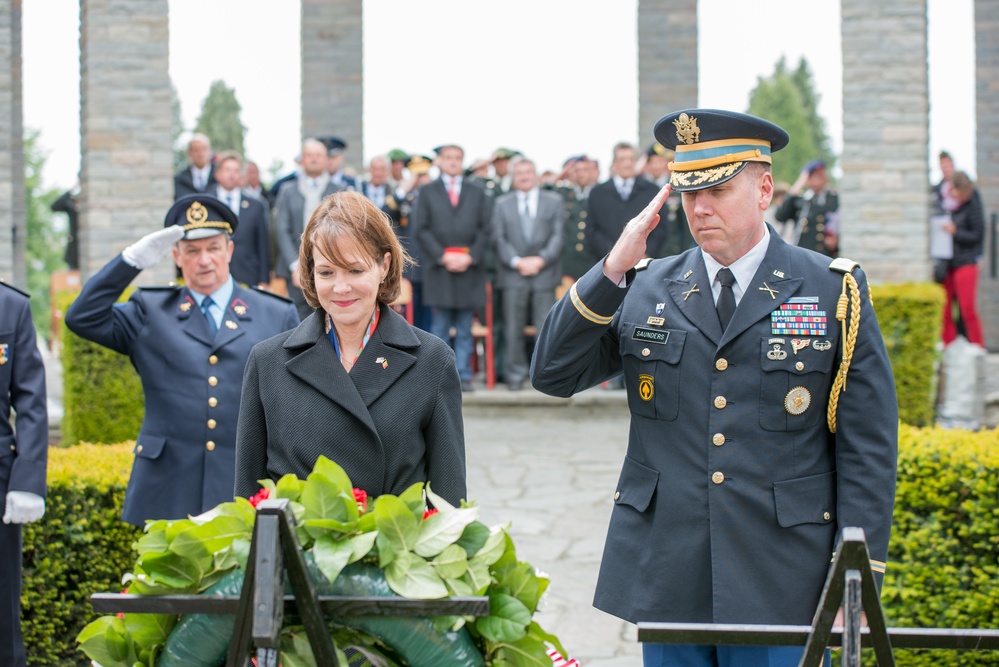 Bastogne Memorial Ceremony 2015