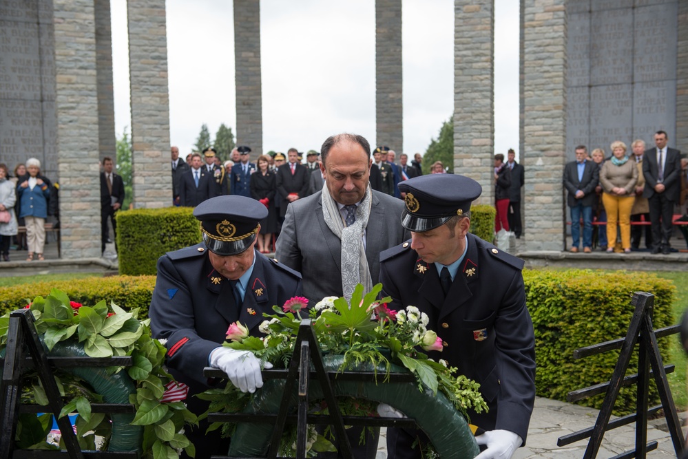 Bastogne Memorial Ceremony 2015