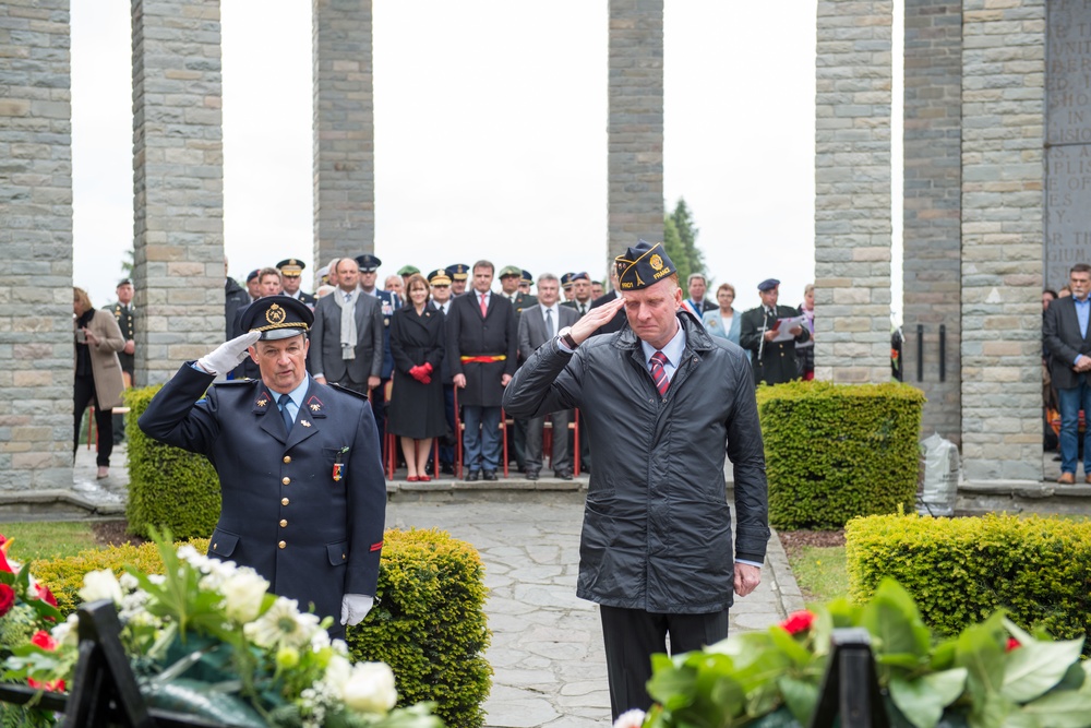 Bastogne Memorial Ceremony 2015