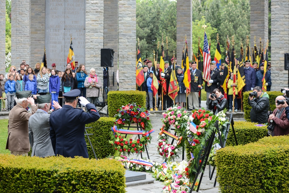 Bastogne Memorial Ceremony 2015