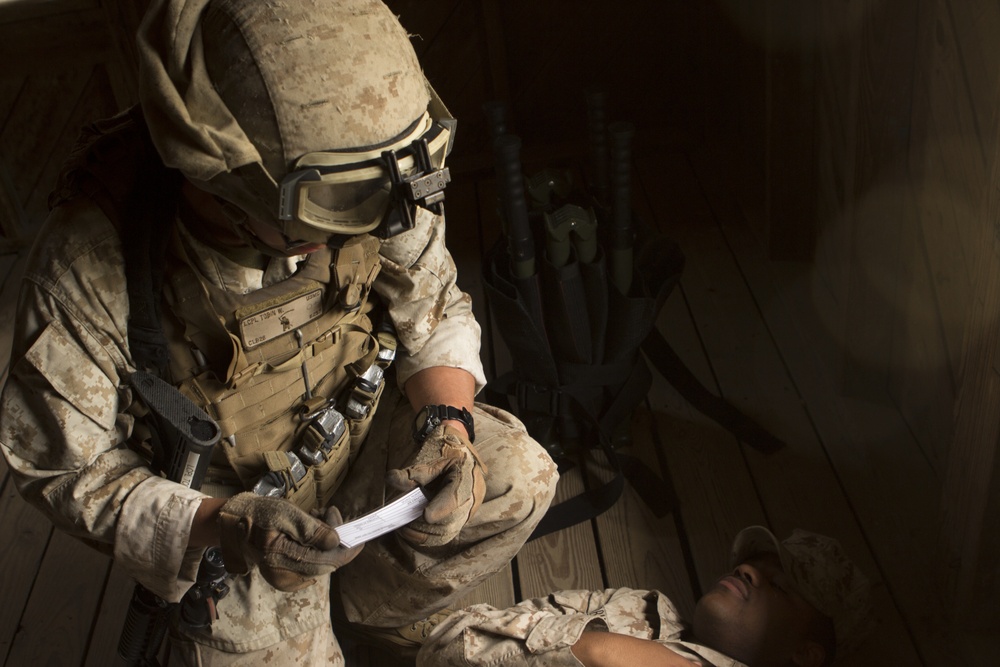 Marines get ready for deployment, practice caring for casualties