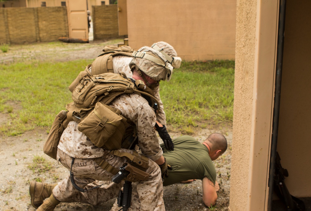 Marines get ready for deployment, practice caring for casualties